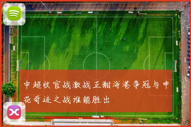 中超收官战激战正酣海港争冠与申花奇迹之战谁能胜出