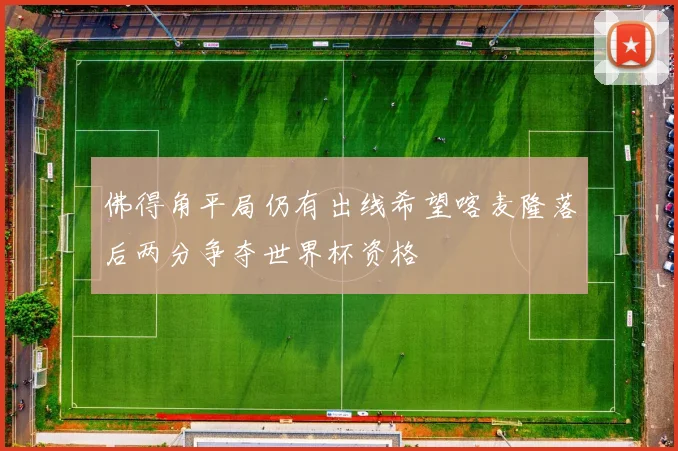 佛得角平局仍有出线希望喀麦隆落后两分争夺世界杯资格